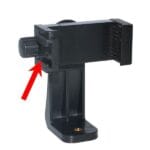 360 Degree Mobile Vlogging Holder With Cold Shoe Mount For Extra Microphone Or Led Light - Image 2