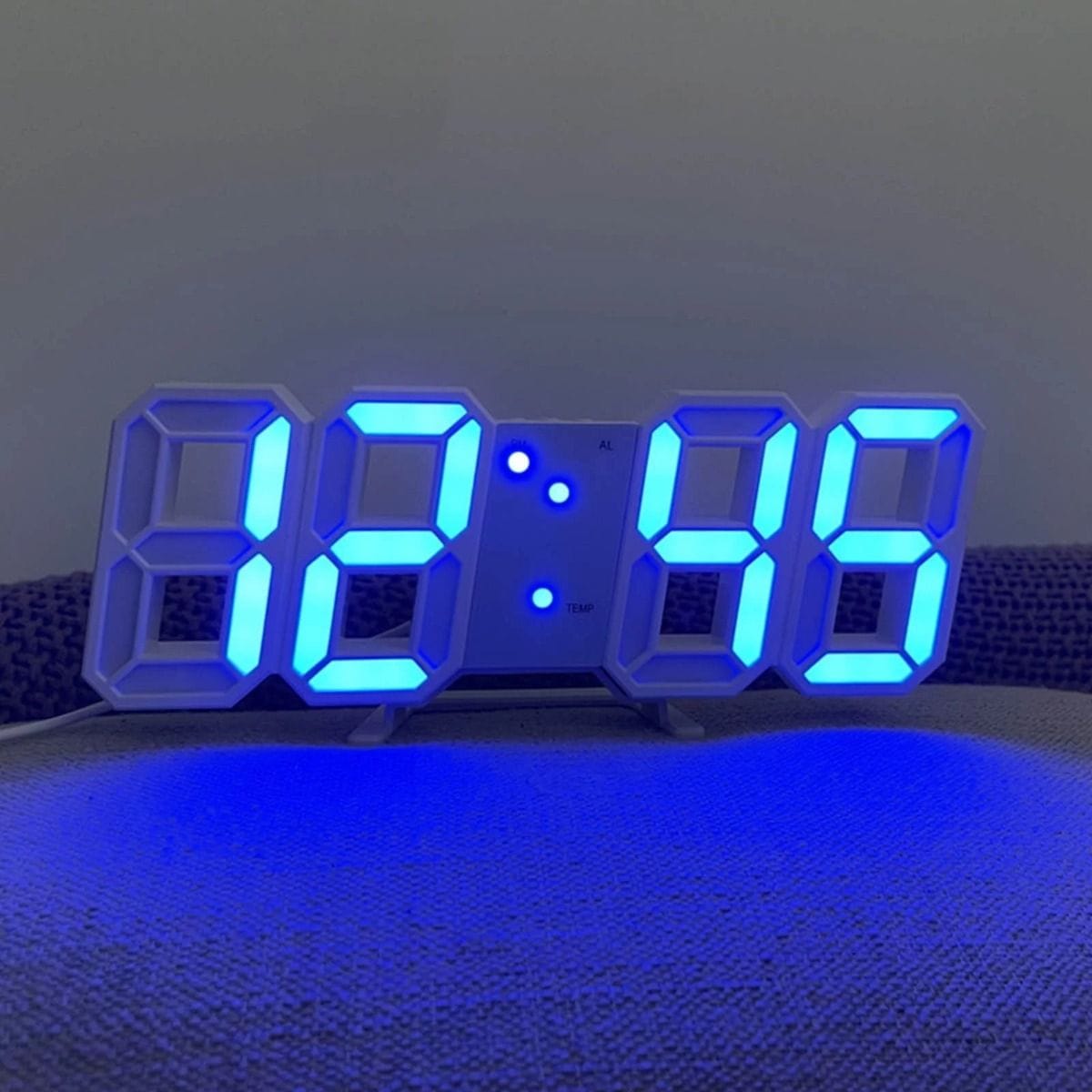 Digital Glowing 3D LED Wall Clock & Table Clock Digital Glowing 3D LED Wall Clock & Table Clock