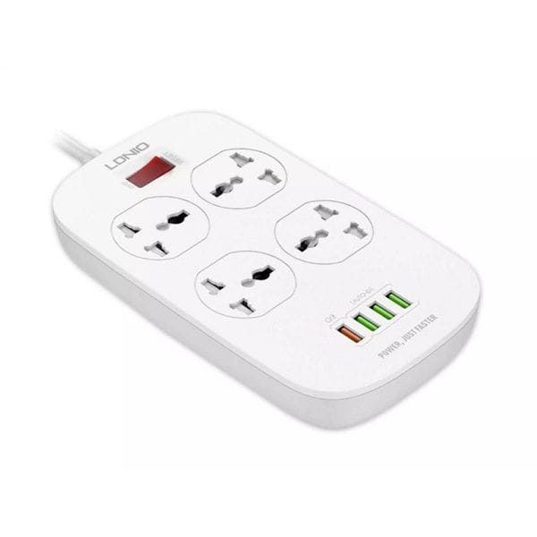 LDNIO Power Socket 4 USB Charger