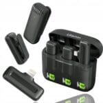Ulanzi J12 Dual Wireless Microphone for iPhone with Charging Case - Image 3