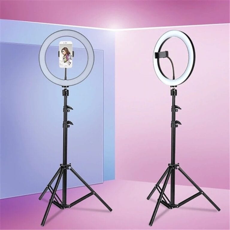 Led Ring Light for Smartphone Adjustable Brightness