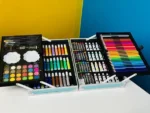 145 Piece Art Studio Colouring Briefcase — Art Painting Set With Aluminum Case