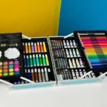 145 Piece Art Studio Colouring Briefcase — Art Painting Set With Aluminum Case