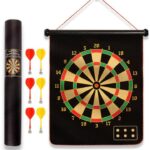 Magnetic Double-Sided Dart Board — 15 Inch - Image 2