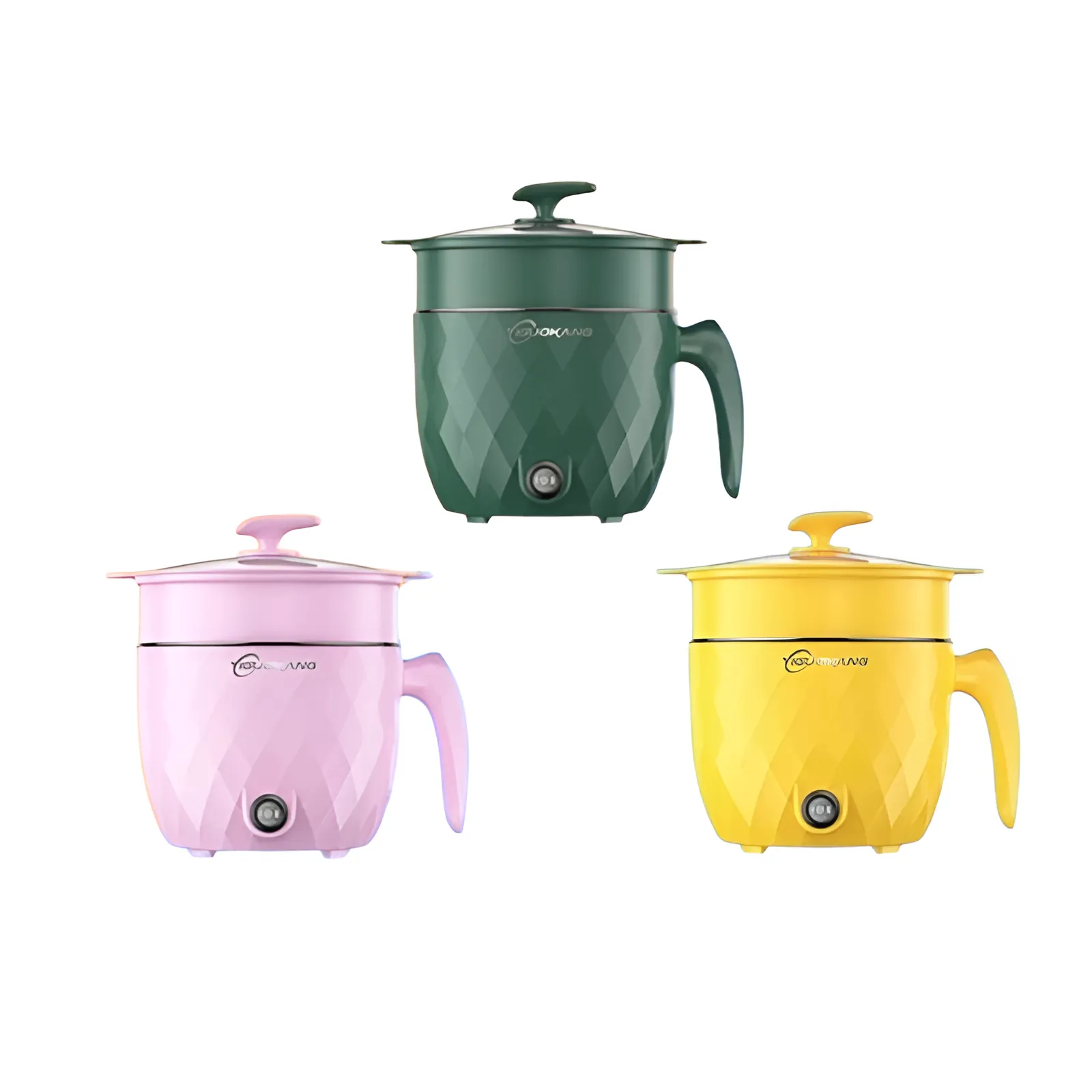 Mini Multi-functional Double Layer Electric Cooking Pot 1.8L1 Mini Multi-functional Double Layer Electric Cooking Pot 1.8L - Image 1