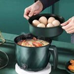 Mini Multi-functional Double Layer Electric Cooking Pot 1.8L - Image 3