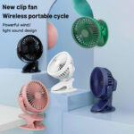P8 USB Small Handheld Rechargeable Clip Fan