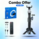 RL 21 LED Soft Ring Light & NeePho NP-9988 Studio Stand Combo