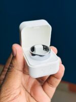 Smart Finger Ring for Fitness Tracking – With Charging Case – (Ring Size 10) - Image 2