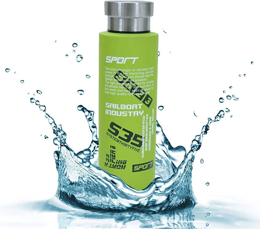 Sports Thermos Bottle Vacuum Flask Water Bottle 800ml – Green Color1 Sports Thermos Bottle Vacuum Flask Water Bottle 800ml – Green Color - Image 1