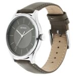 Titan NP1802SL08 Urban Edge Lustrous Olive Dial Leather Watch - Image 2