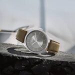 Titan NP1802SL08 Urban Edge Lustrous Olive Dial Leather Watch - Image 4