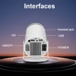 HY300 Smart Android Projector - Image 4